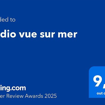Studio Vue Sur Mer La Chaume Kültér fotó